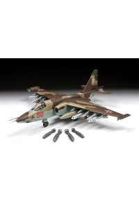 СБОРНАЯ МОДЕЛЬ СОВЕТСКИЙ ШТУРМОВИК СУ-25(МАСШТАБ 1:48) *ЗВЕЗДА* АРТ.4807