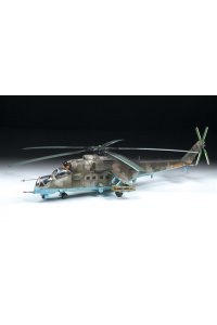 СБОРНАЯ МОДЕЛЬ РОССИЙСКИЙ УДАРНЫЙ ВЕРТОЛЕТ МИ-35М (МАСШТАБ 1:48) *ЗВЕЗДА* АРТ.4813