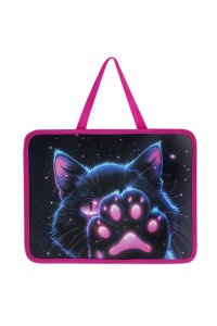 ПАПКА С РУЧКАМИ А4 10 СМ ПЛАСТИК COSMO CAT КОКОС 250929 (4828)