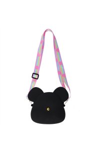 КОШЕЛЁК 15*12,5 ММ СИЛИКОН CAT BLACK КОКОС 251551 (3646)