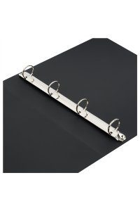 ПАПКА НА 4 КОЛЬЦАХ 40 ММ OFFICESPACE ВИТА ЧЕРНАЯ 373337 (8777)