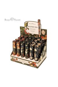 РУЧКА ШАР СИН DREAMWRITE FLORA BLACK NIGHT FOREST 0.7ММ /КАРТОН ТУБА/ *BV* В АСС 20-0264/23 (4079)