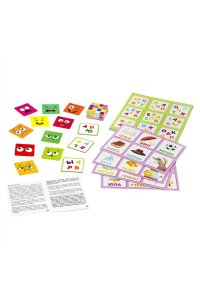 НАСТ ИГРА KIDS GAMES НАБОР ИГР ЭМОЦИОНАЛЬНЫЙ ИНТЕЛЛЕКТ: ФИГЛЯ, МЕМО, ЛОТО 08153