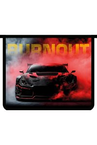 ПАПКА Д/ТЕТР 1 ОТД А5 НА МОЛНИИ 50 ММ BURNOUT 2026 (ПЛАСТИК) ПЧЕЛКА ПМ-А5-29 (4132)