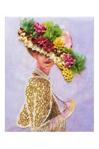 НАБОР Д/ТВОРЧ МОЗАИКА ИЗ ПАЙЕТОК НА ХОЛСТЕ ГРАЦИЯ (30Х40СМ) 7614