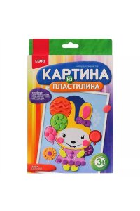 НАБОР Д/ТВОРЧ КАРТИНА ИЗ ПЛАСТИЛИНА ЗАЙКА АРТ.ПЗ/ПЛ-006