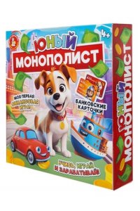 НАСТ ИГРА ЮНЫЙ МОНОПОЛИСТ *ДК* АРТ.05605
