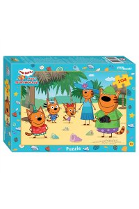 ПАЗЛЫ 104 STEP ТРИ КОТА (NEW)82240