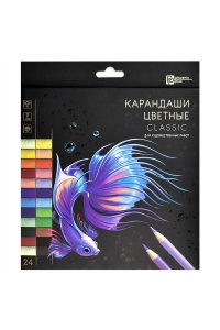 КАРАНДАШИ 24ЦВ КЛАССИК ФЕНИКС+ АРТ. 64098