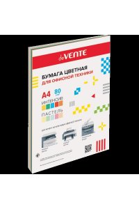 БУМАГА 10 ЦВ 50 Л (5 ИНТЕНСИВ/5 ПАСТЕЛЬН ЦВ) А4 80 Г/М² DEVENTE 2072257 (9604)