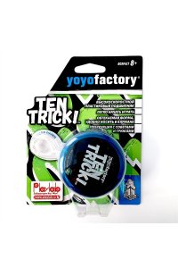 ИГРУШКА ЙО-ЙО YOYOFACTORY TENTRICK ГОЛУБОЙАРТ.YYF0001/AQUA (0012)