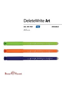 РУЧКА ПИШИ-СТИРАЙ ГЕЛ СИН DELETEWRITE САМОКАТЫ 0.5 В АСС *BV* 20-0271 (0918)