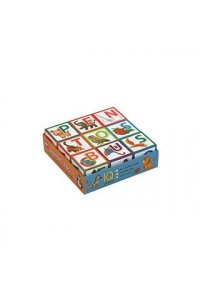 УМНЫЕ КУБИКИ 9ШТ АЛФАВИТ. ENGLISH (3+) АЙРИС АРТ.26881/27474