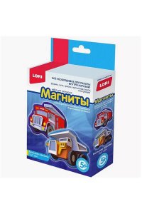 НАБОР Д/ТВОРЧ МАГНИТЫ ИЗ ГИПСА БОЛЬШИЕ МАШИНЫ АРТ.ПЗ/Г-004