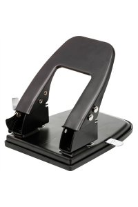 ДЫРОКОЛ 30Л OFFICE SPACE С ЛИНЕЙКОЙ (ЧЕРН) АРТ P8714_1866BK/ 180178 (8664)