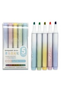 НАБОР МАРКЕРОВ ТЕКСТОВ 5ШТ МОРАНДИ С ГЛИТТЕРОМ M630-4/DI-130 (5766)