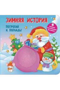 Гайдель Е.А. Зимняя история. Тактильная развивающая книга