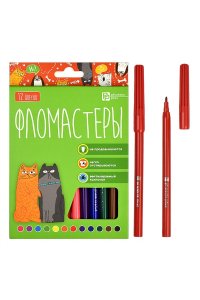 ФЛОМАСТЕРЫ 12 ЦВ ФЕНИКС+ АРТ-БРАТВА 67872