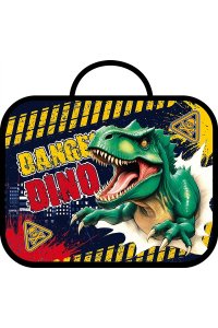 ПАПКА С РУЧКАМИ А4 60 ММ ОПАСНЫЙ ДИНО 2025 ТВЕРДОЕ ДНО/ТЕСЬМА ПЧЕЛКА ПШ-11 (4813)