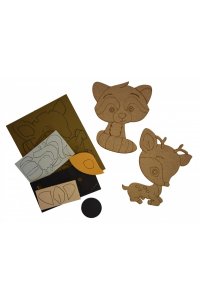 НАБОР Д/ТВОРЧ МАГНИТИКИ ЛЕСНЫЕ ДРУЗЬЯАРТ.3298