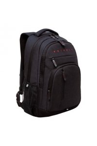 РЮКЗАК GRIZZLY RU-536-1/1 ЧЕРНЫЙ - БОРДОВЫЙ (2151)