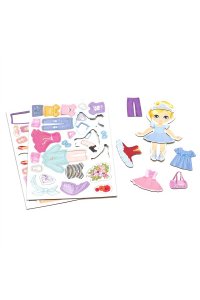 НАСТ ИГРА МАГНИТНАЯ BABY GAMES КУКЛА БАЛЕРИНААРТ.07565