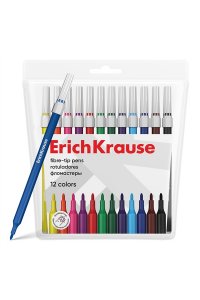 ФЛОМАСТЕРЫ 12 ЦВ LIGHT ERICH KRAUSE АРТ.61828