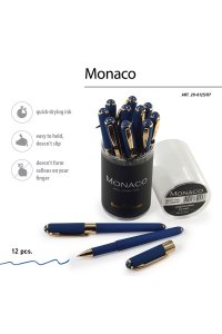 РУЧКА ШАР СИН MONACO 0.5 ТЕМНО-СИНИЙ КОРПУС *BV*АЛЬТ АРТ.20-0125/07 (0246/9414)