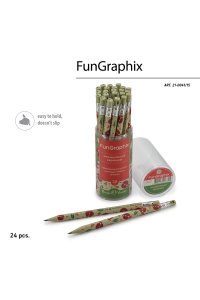 КАРАНДАШ АВТО 2ММ FUNGRAPHIX ГРАНАТ (С ТОЧИЛКОЙ) *BV*АЛЬТ АРТ.21-0041/15 (6748)