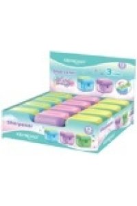 ТОЧИЛКА KEYROAD MAXI PASTEL (3 ОТВ/КОНТЕЙНЕР) В АСС KR973584 (5046)