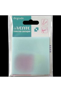 БЛОК САМОКЛЕЯЩ 73*73 50Л ПРОЗРАЧНЫЕ ИСКРЯЩИЕСЯ DEVENTE DEGRADE 2011407 (9748)