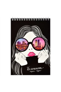 БЛОКНОТ 60Л А5 ФЕНИКС+ СПИРАЛЬ ЛАК МЕЧТЫ БОЛЬШОГО ГОРОДА 62776