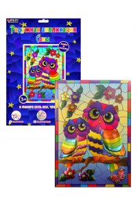 НАБОР Д/ТВОРЧ АППЛИКАЦИЯ РАДУЖНАЯ СОВУШКИАРТ.DT-1042-5 (6192)