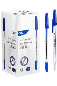 РУЧКА ШАР СИН DELI P1-CLASSIC 0,7 ММ EQ6-BL (8278)