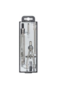 НАБОР ЧЕРТЕЖН 5 ПРЕДМ GLOBUS ТЕХНИКА /ФУТЛЯР/ ЕВРОПОДВЕС 5098903/НЧ5-70-50 (3639)