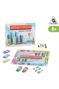 НАСТ ИГРА ЭКОНОМИЧЕСКАЯ MONEY POLYS БИЗНЕС МАНИЯ ПУТЬ К УСПЕХУ СИМА-ЛЕНД АРТ.188079 (0006)