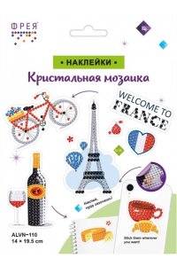 КРИСТАЛЬНАЯ МОЗАИКА НАКЛЕЙКИ 
