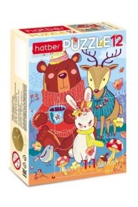 ПАЗЛЫ 12 HATBER MAXI РЕБЯТАМ О ЗВЕРЯТАХ В АСС 12ПЗ5 (5952)