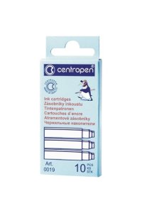 КАРТРИДЖ ЧЕРНИЛЬН CENTROPEN СИН СТ.6/10 ШТ АРТ.0019 (2491)