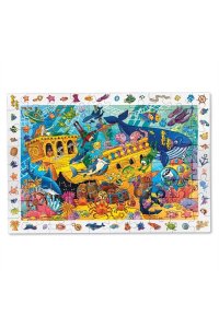 НАСТ ИГРА IQ ПАЗЛ 80 ЭЛ. ЦАРСТВО СИНЕГО МОРЯ (5+) / С РАЗВИВ.ИГРОЙ/ АЙРИС АРТ.29587 (0766)