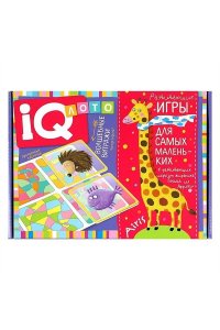 НАСТ ИГРА ЛОТО-IQ ПЛАСТИКОВОЕ РАЗНОЦВЕТНЫЕ КАРТИНКИ ПОДБИРАЕМ ВИТРАЖИ АЙРИС АРТ.29160