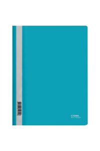 ПАПКА СКОРОСШ ПЛАСТ СТАММ БИРЮЗОВАЯ АРТ.ММ-31264 (2645)