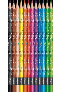 КАРАНДАШИ 12ЦВ MAPED MINI CUTE (ПЛАСТИК/ДЕКОРИРОВАН) 862201