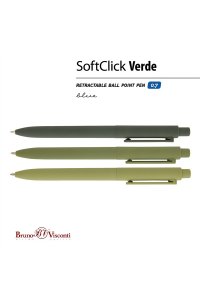 РУЧКА АВТ ШАР СИН SOFTCLICK VERDE 0.5 *BV* АРТ.20-0403 (7097)