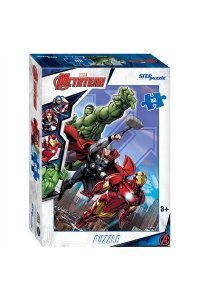 ПАЗЛЫ МИНИ 80 STEP MARVEL (NEW) /БЛОК 16ШТ/ 77179