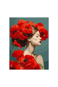 РОСПИСЬ ПО НОМЕРАМ 20*28,5 НА КАРТОНЕ 