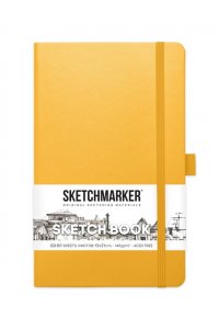 СКЕТЧБУК SKETCHMARKER 80Л 13*21СМ ЖЕЛТЫЙ АРТ.2314403SM (6924)