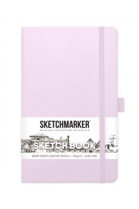 СКЕТЧБУК SKETCHMARKER 80Л 13*21СМ ФИОЛЕТОВЫЙ ПАСТЕЛЬНЫЙ АРТ.2314703SM (7167)