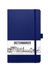 СКЕТЧБУК SKETCHMARKER 80Л 13*21СМ КОРОЛЕВСКИЙ СИНИЙ АРТ.2314803SM (7242)