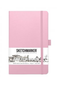 СКЕТЧБУК SKETCHMARKER 80Л 13*21СМ РОЗОВЫЙ АРТ.2315003SM (7402)